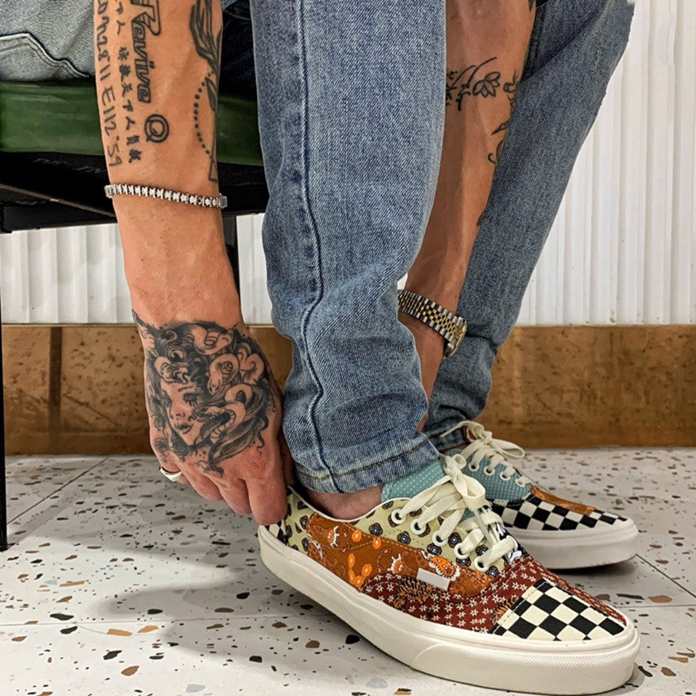 [HOT 2020] Giày Vans Tiger Họa Tiết Thổ Cẩm Unisex | BigBuy360 - bigbuy360.vn