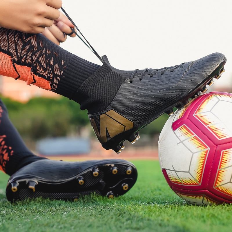 size：35-44 C Ronaldo Assassin12 Giày bóng đá cao cấp dành cho nam thanh niên  FG cao cấp, Giày Futsal nam trong nhà và ngoài trời cỏ nhân tạo