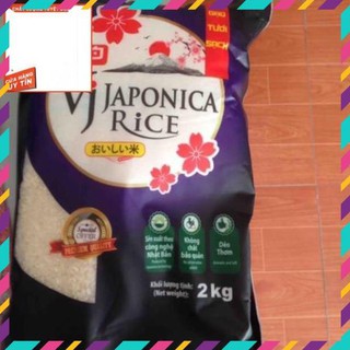 Freeship, date mới nhât Gạo Nhật VJ Japonica Rice- Vinaseed