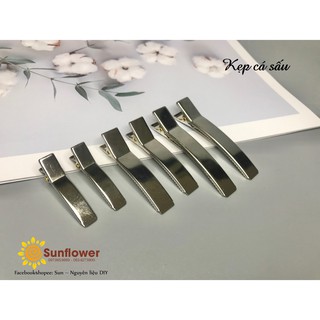 Set 5 kẹp cá sấu cong loại thường
