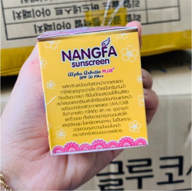 KEM CHỐNG NẮNG TRẮNG DA NANGFA SUNSCREEN THÁI LAN