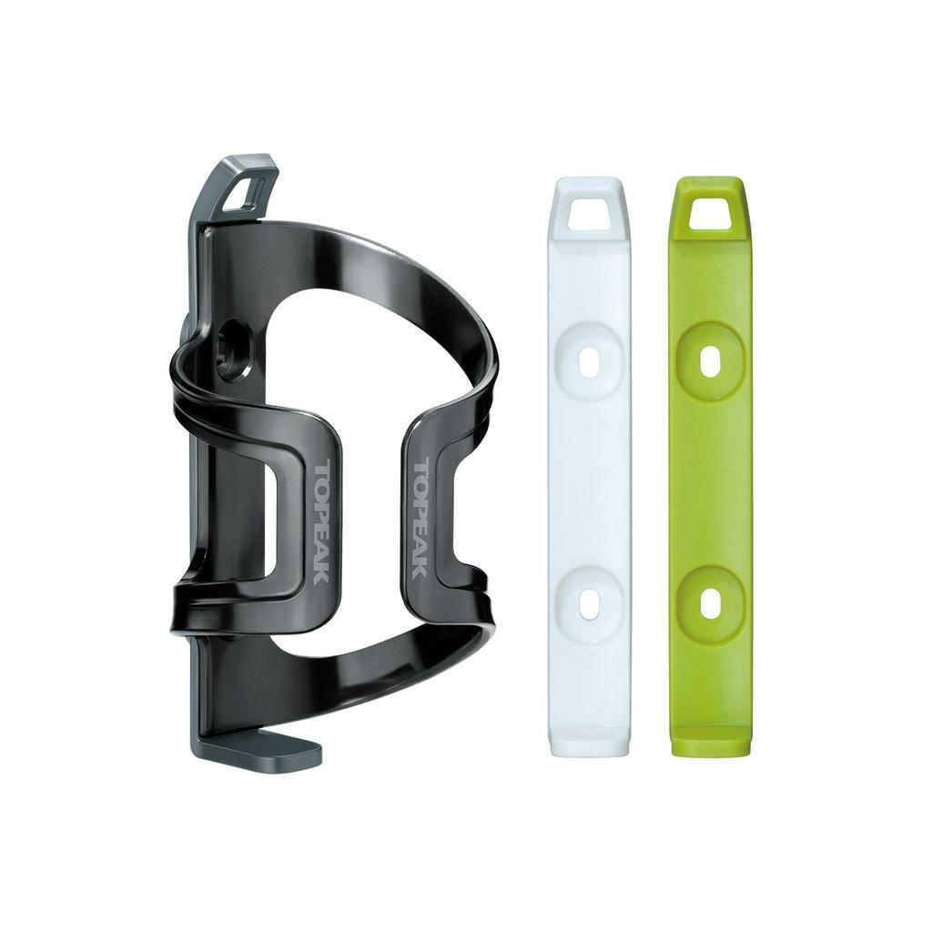 Gọng bình nước Topeak Dualside Cage EX (Xám - Trắng - Xanh Lá)