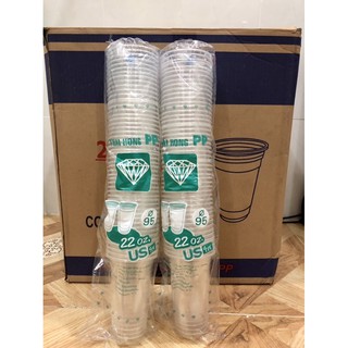 COMBO 50 LY NHỰA PP 650ML
