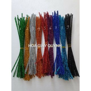 Kẽm xù kim tuyến - bó 20 sợi