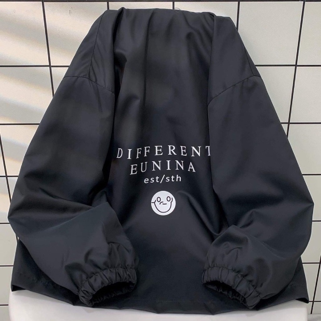 Áo khoác dù Jacket Nam Nữ - UNISEX - nón/mũ tháo rời - ulzzang - form rộng Hàn Quốc - GIN STORE