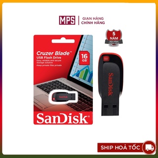 Usb 16Gb 32Gb Sandisk CZ50 bh 5 năm
