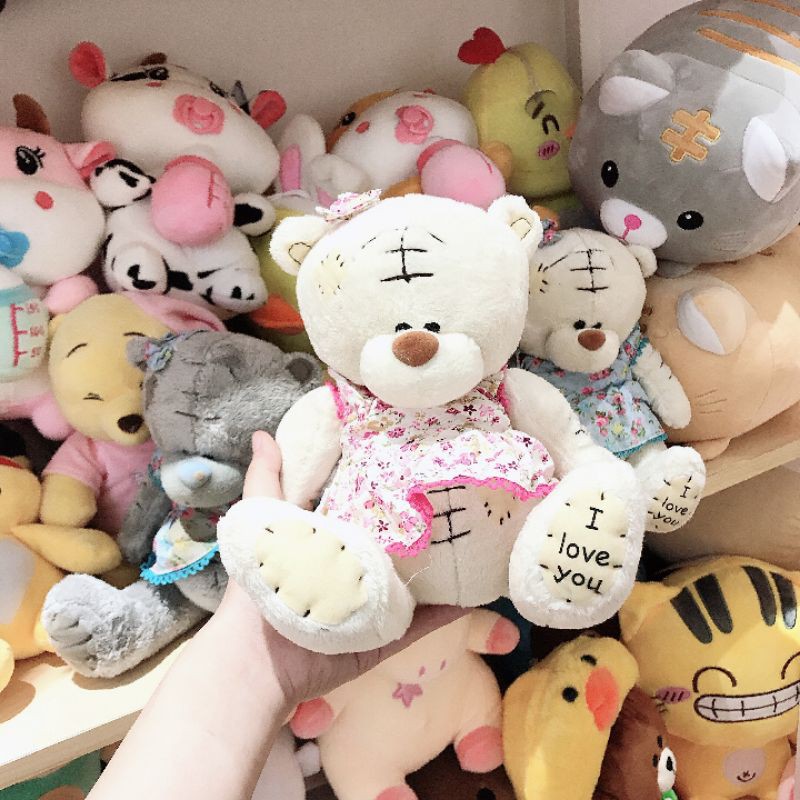 Gấu bông Teddy ME TO YOU hàng nhập cao cấp quà tặng ý nghĩa