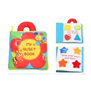 Sách vải My Quiet Book- Luyện kĩ năng cho bé