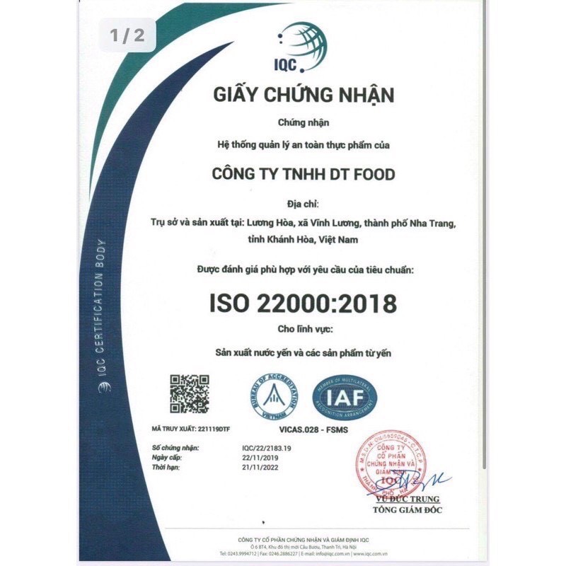 [Mã 267FMCGSALE giảm 8% đơn 500K] YẾN THỊ- YẾN CHƯNG NGUYÊN CHẤT- 12gram yến tươi | BigBuy360 - bigbuy360.vn