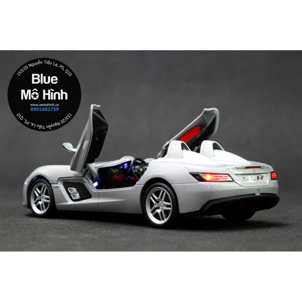 Blue mô hình | Xe mô hình Mercedes McLaren SLR Stirling Moss 1:24