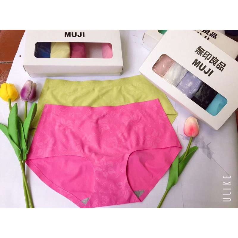 Quần su gấm in hoa cao cấp kèm túi zip