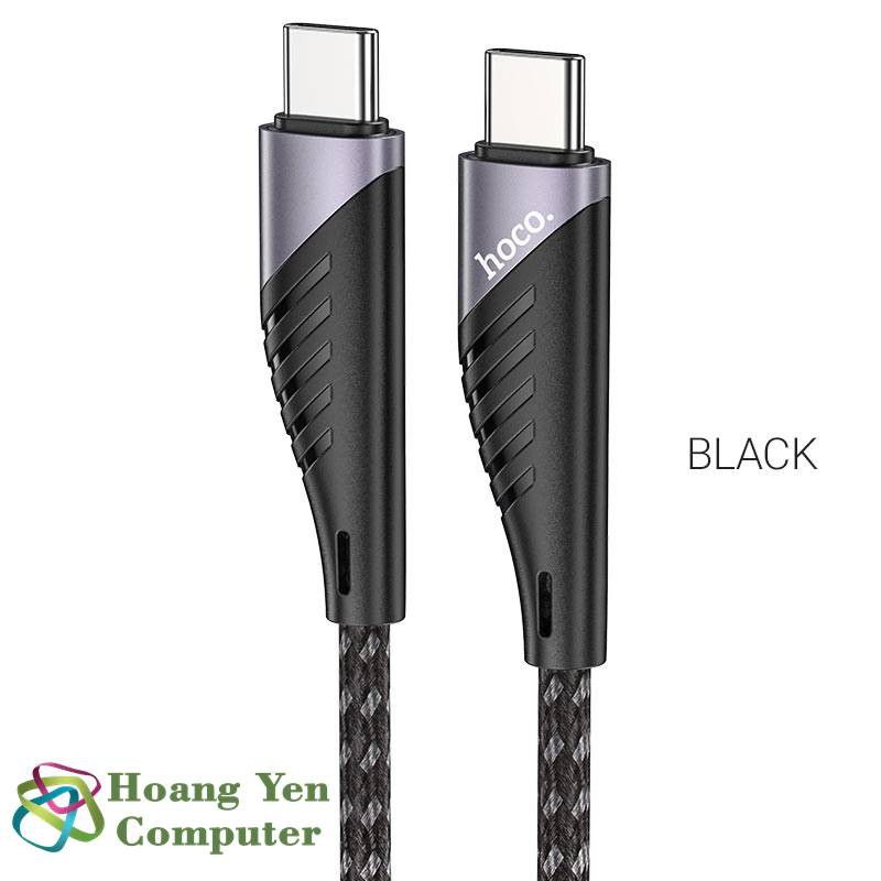 Cáp Sạc Nhanh 60W Hoco U95 TYPE C to TYPE C Dài 1.2M - BH 12 Tháng 1 đổi 1  - Hoàng Yến Computer