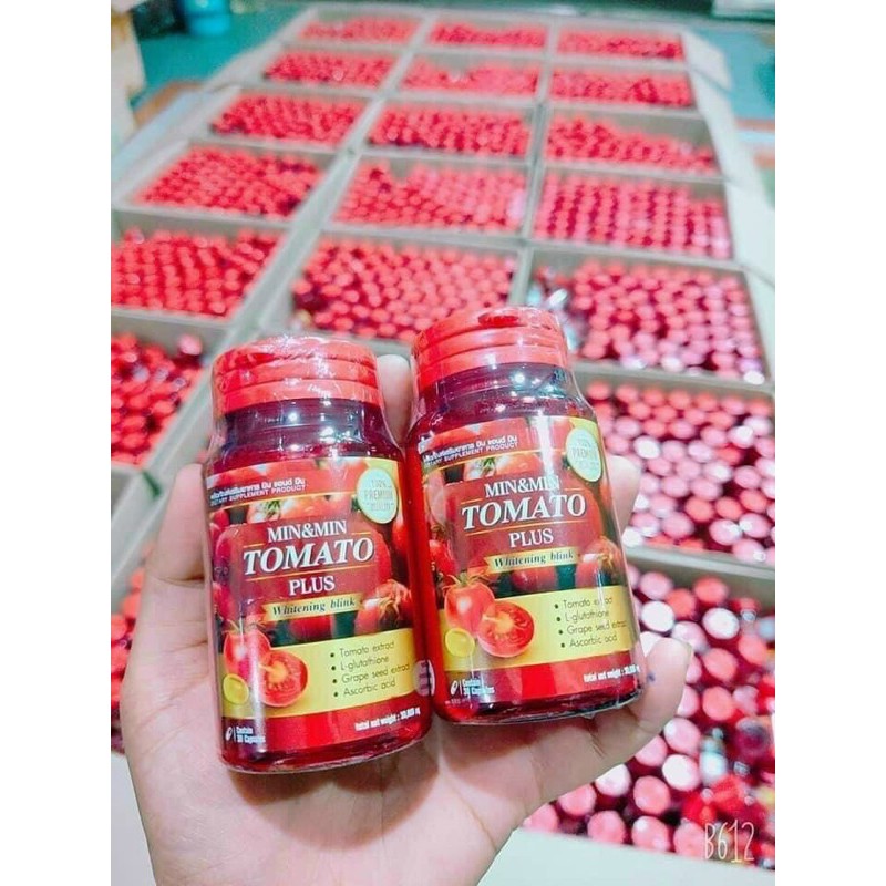 Viên uống trắng da cà chua Tomato Plus Thái Lan