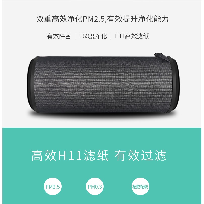 Máy Lọc Không Khí Carbon Hoạt Tính Xiaomi Cho Xe Hơi