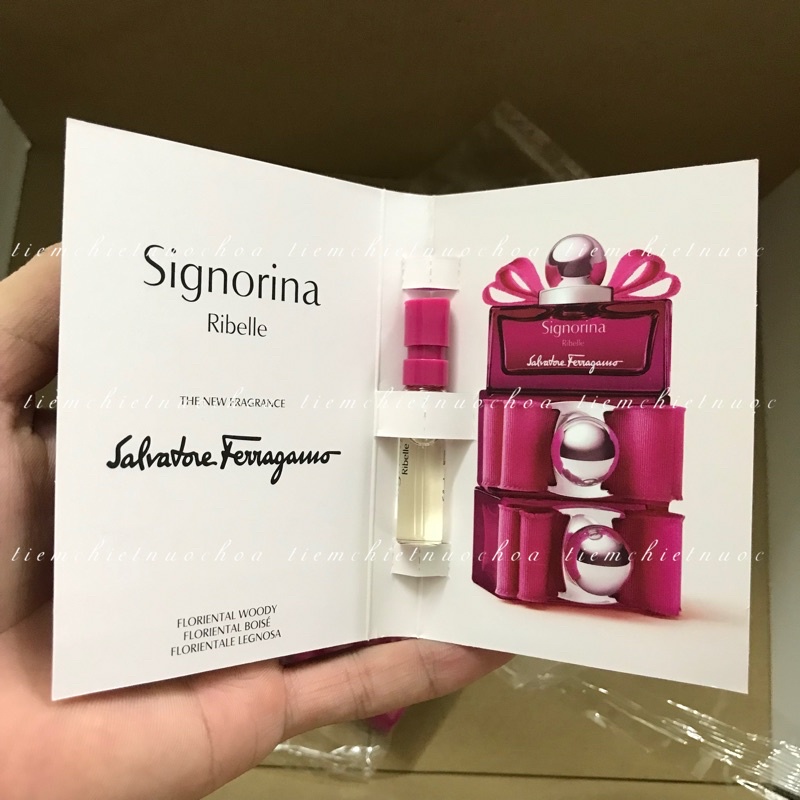 Nước Hoa Nữ Salvatore Ferragamo Signorina Ribelle Women EDP Vial 1,5ml