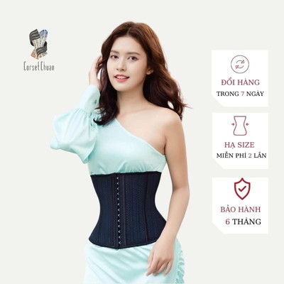 Đai nịt bụng giảm mỡ định hình eo thon Latex Corset Chuẩn HẠ SIZE NHỎ HÀNG ĐẶT TRƯỚC