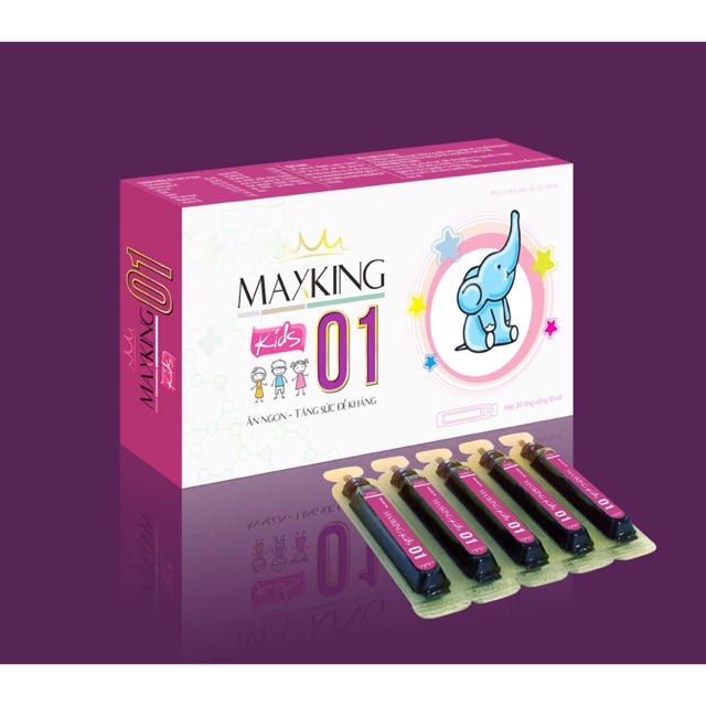 Thực phẩm bảo vệ sức khỏe maxking 01 ( hộp 20 ống)