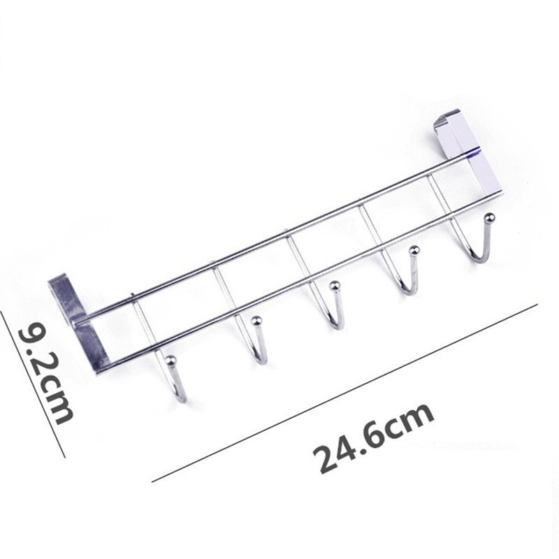 Giá Treo Đồ , Móc Inox Treo Đồ Gắn Sau Tủ Cánh Cửa Nhà Tắm Phòng Bếp Dán Tường 1432 Shop Giao Hàng Nhanh 88