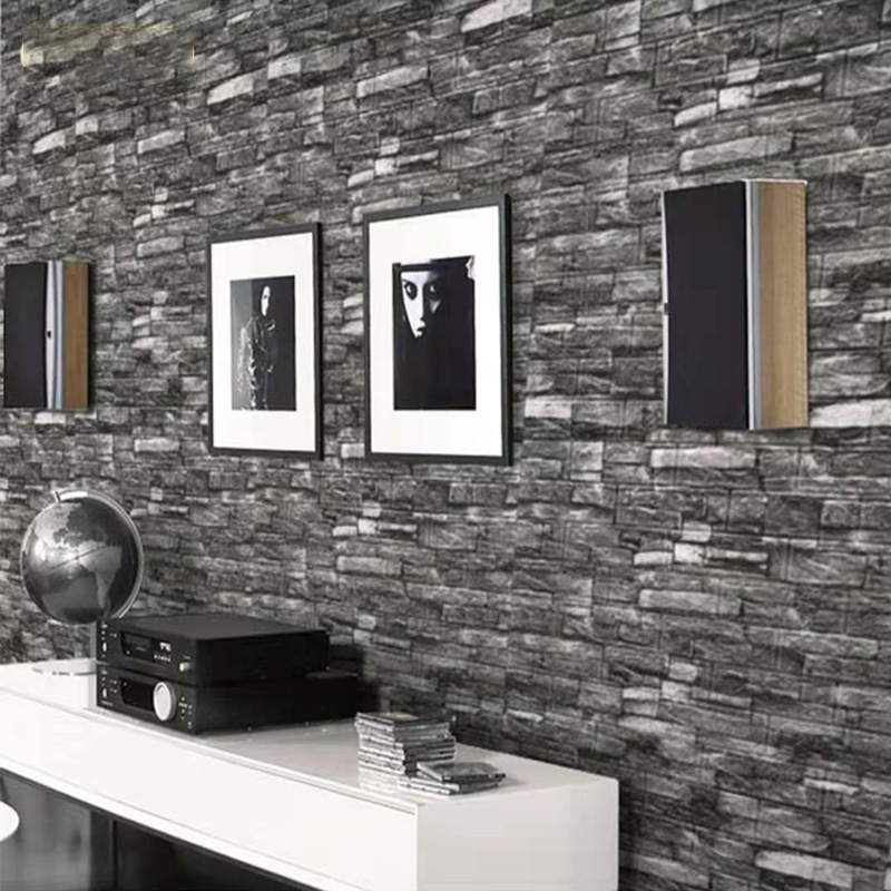 Xốp dán tường trang trí nhà cửa giả gạch 3d khổ lớn 70x77cm decor phòng ngủ - xốp dán tường cách âm