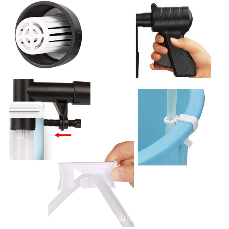 Dụng Cụ Vệ Sinh Nước Bể Cá Nhỏ Bán Tự Động Thay Nước