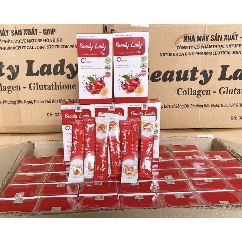Thạch Lựu Đỏ Collagen, Glutathione - Trắng da, hỗ trợ giảm cân, thanh lọc cơ thể