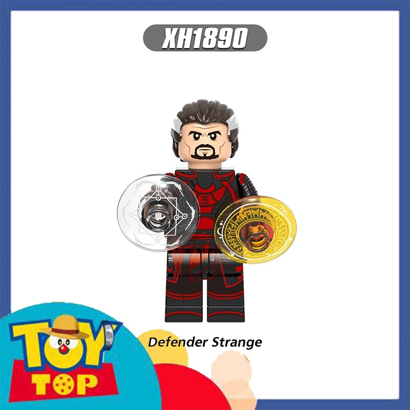 Đồ chơi lắp ráp mini phù thủy tối thượng Doctor Strange trong đa vũ trụ xếp hình Marvel X0335