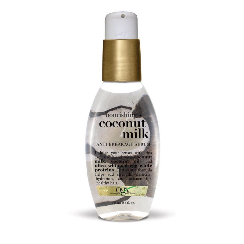 Dầu dừa xịt dưỡng ẩm phục hồi kích thích mọc tóc Ogx Nourishing Coconut Milk Serum 118ml