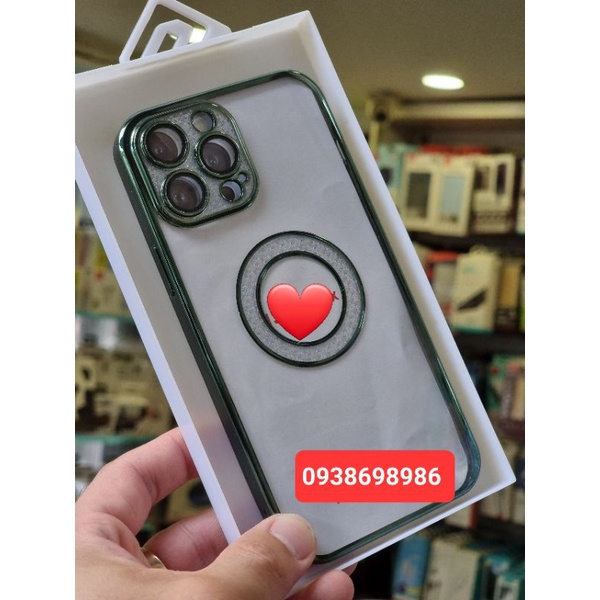 Ốp lưng KF đính đá họa tiết cho iphone 13 , 13 pro , 13 pro max full box sang chảnh