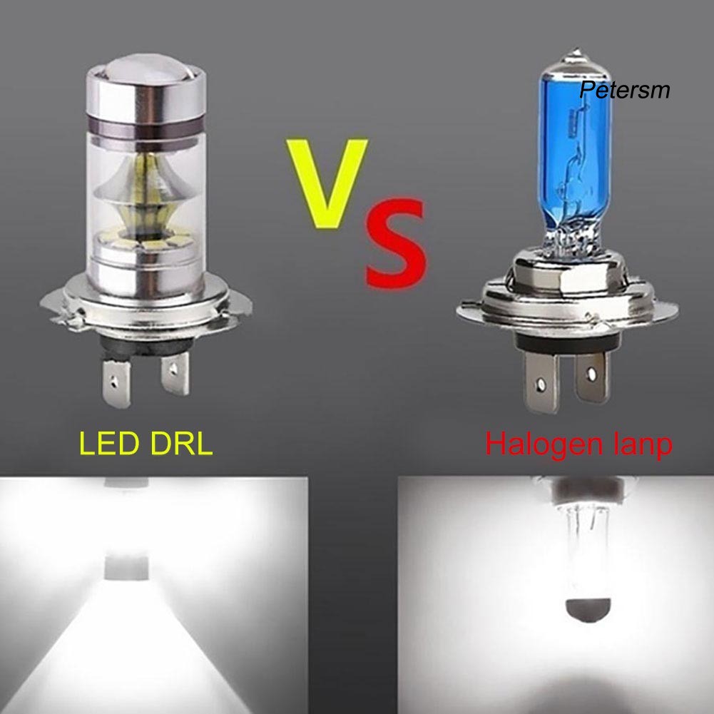 Đèn Led Siêu Sáng Chống Sương Mù Cho Xe Hơi Rxx100W H4 H7 20smd