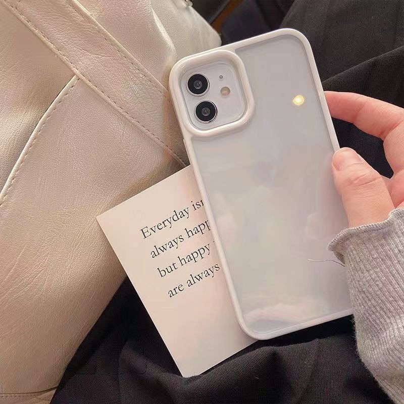 Ốp điện thoại silicone trong suốt chống sốc bảo vệ camera cho compatible for iPhone 14 Pro Max 13 Pro Max 12 11