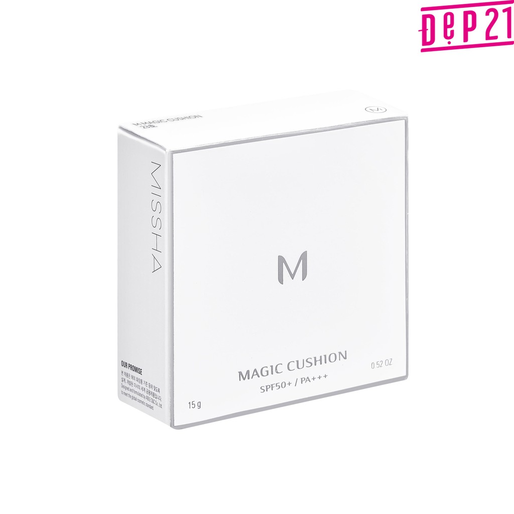 Phấn Nước Missha NEW EDITION Che Phủ Hoàn Hảo M Magic Cushion SPF 50+ PA+++ 15g | BigBuy360 - bigbuy360.vn