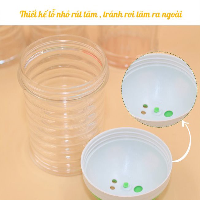 Lọ đựng tăm tiêu Việt Nhật nhỏ gọn tiện lợi (MS: 2696) - Hũ đựng gia vị tiện ích bền đẹp - br 01365