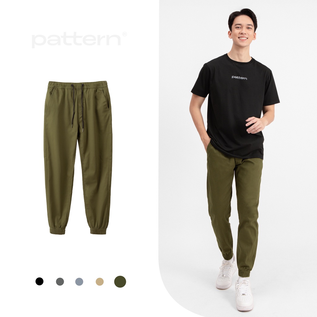 Quần Jogger kaki THE 1992 basic 5 màu trơn