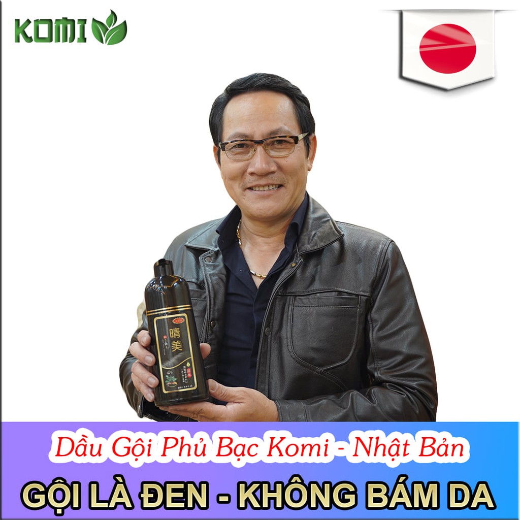 Dầu gội nhuộm phủ bạc tóc Komi Nhật | BigBuy360 - bigbuy360.vn