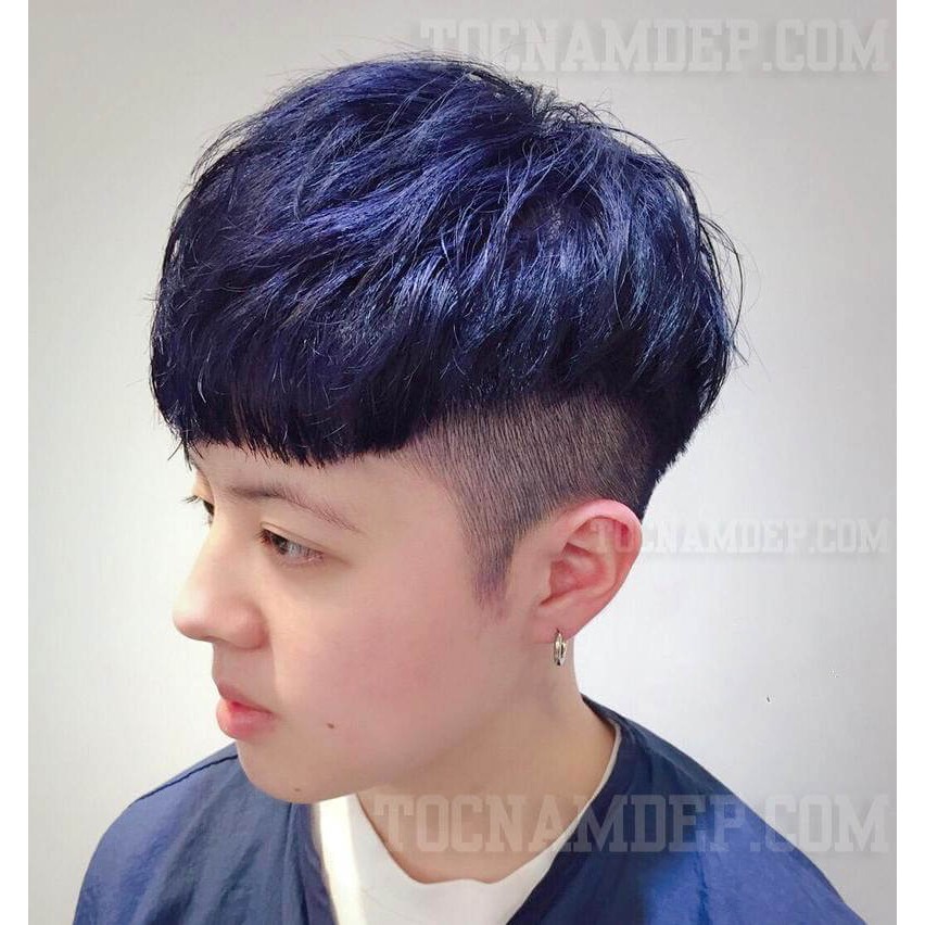 10+ kiểu tóc nhuộm màu xanh rêu nam đẹp cuốn hút năm 2023