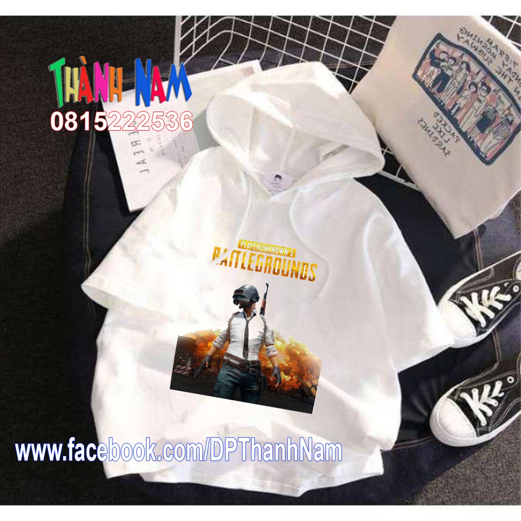 áo game PUBG mới nhất hoodie