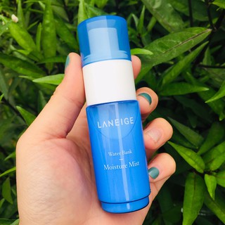 Xịt khoáng Laneige Water Bank Moisture Mist 30ml siêu cấp ẩm cho da khô