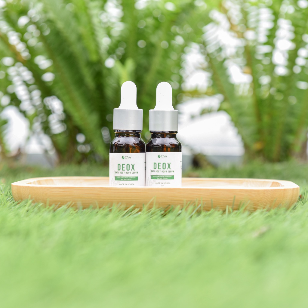 Serum hôi nách Deox Ova 5ml Hàn Quốc ngăn mồ hôi nách khử mùi hôi dưới cánh tay khô thoáng