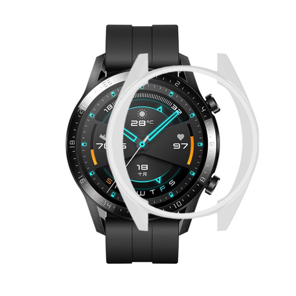 Ốp Tpu Mềm Siêu Mỏng Cho Đồng Hồ Thông Minh Huawei Watch Gt2 46mm