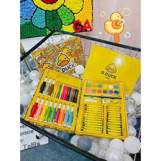 Vali bút màu vịt vàng g-duck 67 chi tiết🦆