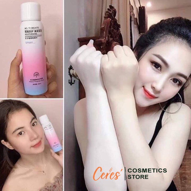 Xịt Chống Nắng Maycreate ☀️𝑭𝒓𝒆𝒆𝒔𝒉𝒊𝒑☀️ Trắng Da Nâng Tông Chống Nước 150ml | BigBuy360 - bigbuy360.vn