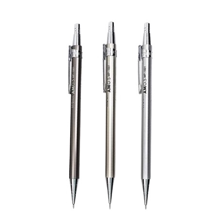 Bút chì kim bấm 0.5mm Eras E501, Bút chì bấm bằng kim loại
