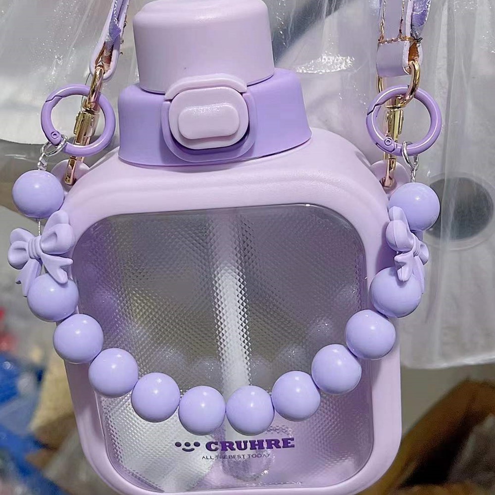 Ins Móc Khóa Điện Thoại Di Động Xỏ Hạt Nhiều Màu Sắc Chống Thất Lạc Hình Nơ Dễ Thương