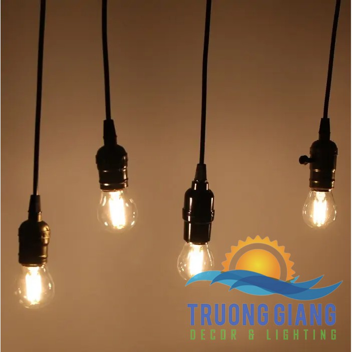 BÓNG LED EDISON G45 -  ĐUI E27 - ÁNH SÁNG