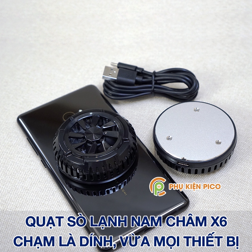 Quạt tản nhiệt điện thoại X42/X60 Ultra/X18/Al02/SL03/SL05 sò lạnh từ tính - Tản nhiệt máy tính bảng X65 / X12 Pro Max