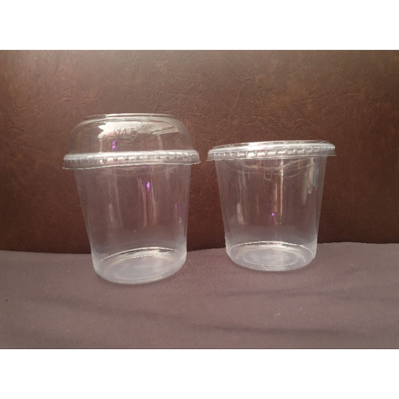 Lốc 50 thố lùn, ly lùn 700ml dùng cho Trà sữa, Milo dầm. Nắp tùy chọn