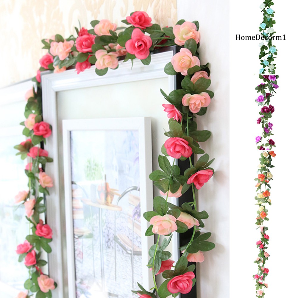 1 Nhánh Hoa Dây Leo Nhân Tạo Dùng Trang Trí Nhà Cửa / Văn Phòng / Tiệc Cưới DIY