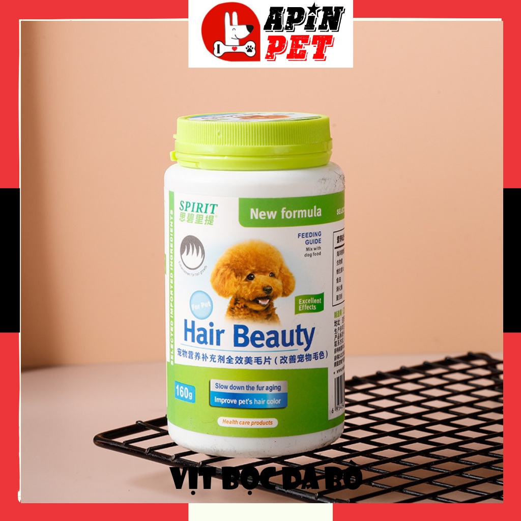 Viên Canxi Mượt Lông Vitamin Cho Chó Mèo Bổ Sung Dưỡng Chất Vị Sữa Dê Phô Mai Thơm Ngon Đến Ghiền-Shop Apinpet