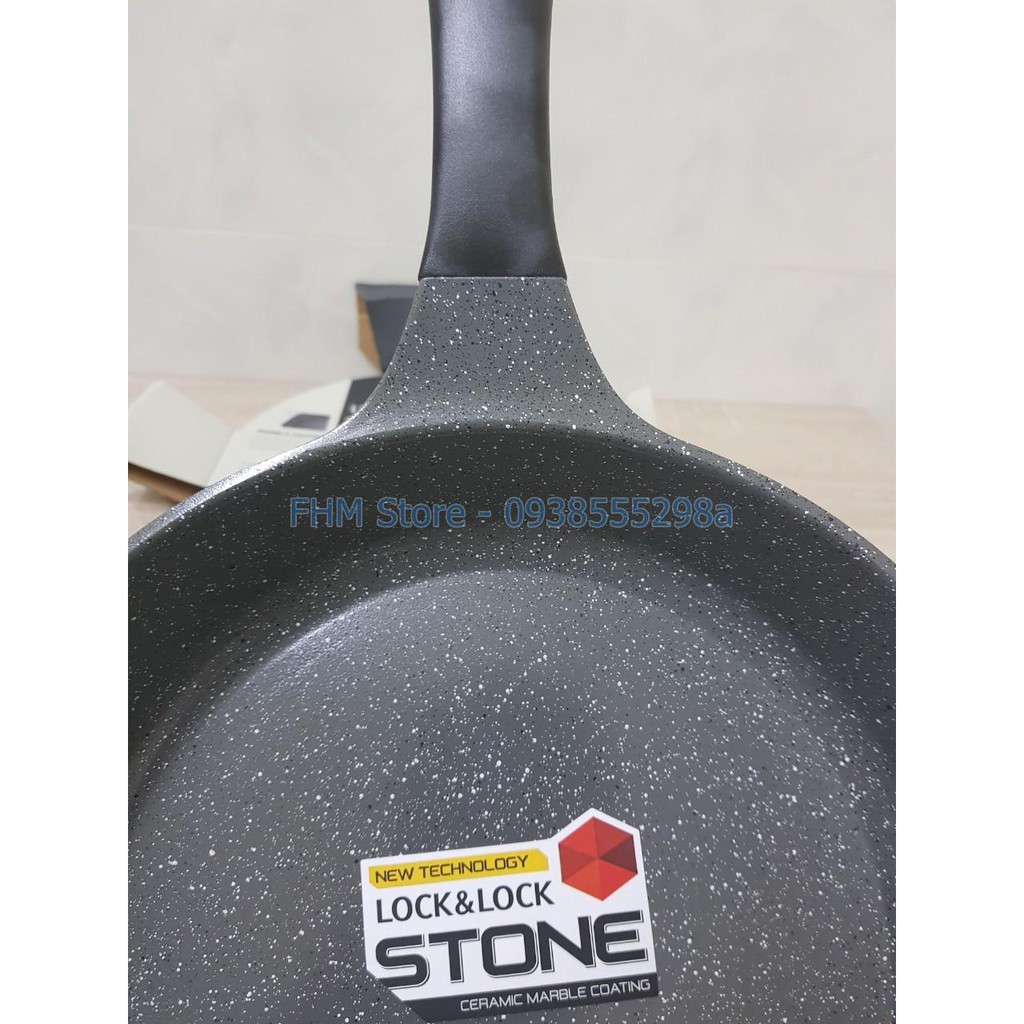 Chảo Vân Đá Chống Dính Lock&Lock Stone 26cm LCA6263D