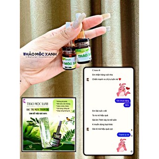 serum thảo mộc xanh & bột trà xanh